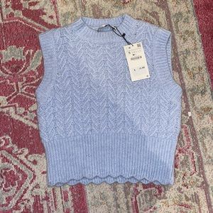 Zara sweater vest